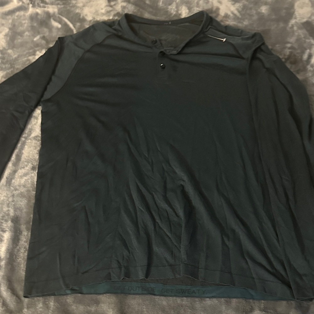 lululemon Dark green Long Sleeve Shirt